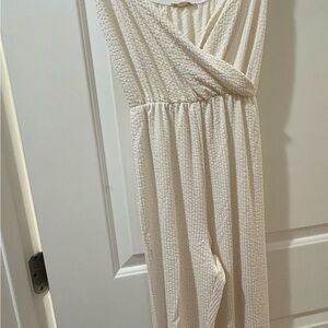Rolla Coster Ivory Knit Jumpsuit
